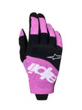 Alpinestars gloves Techstar Black Light Gray Purple