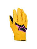 Alpinestars gloves Supertech MX Gold Black Fluo Pink