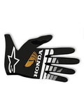 Alpinestars Radar Honda gloves Black Gray Yellow