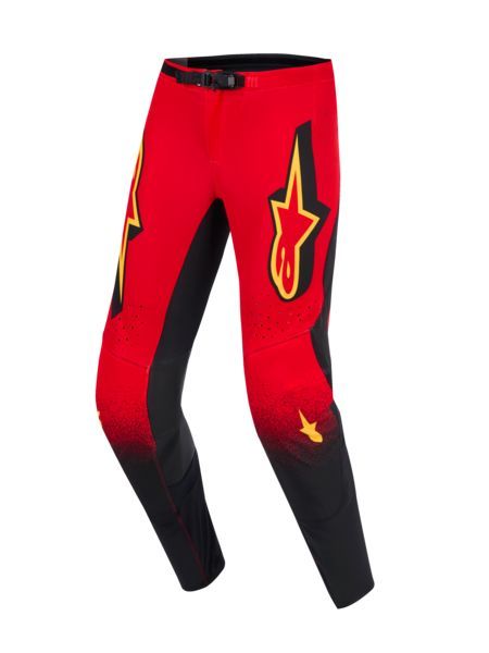 Alpinestars pants Supertech Scenz Red Black Yellow