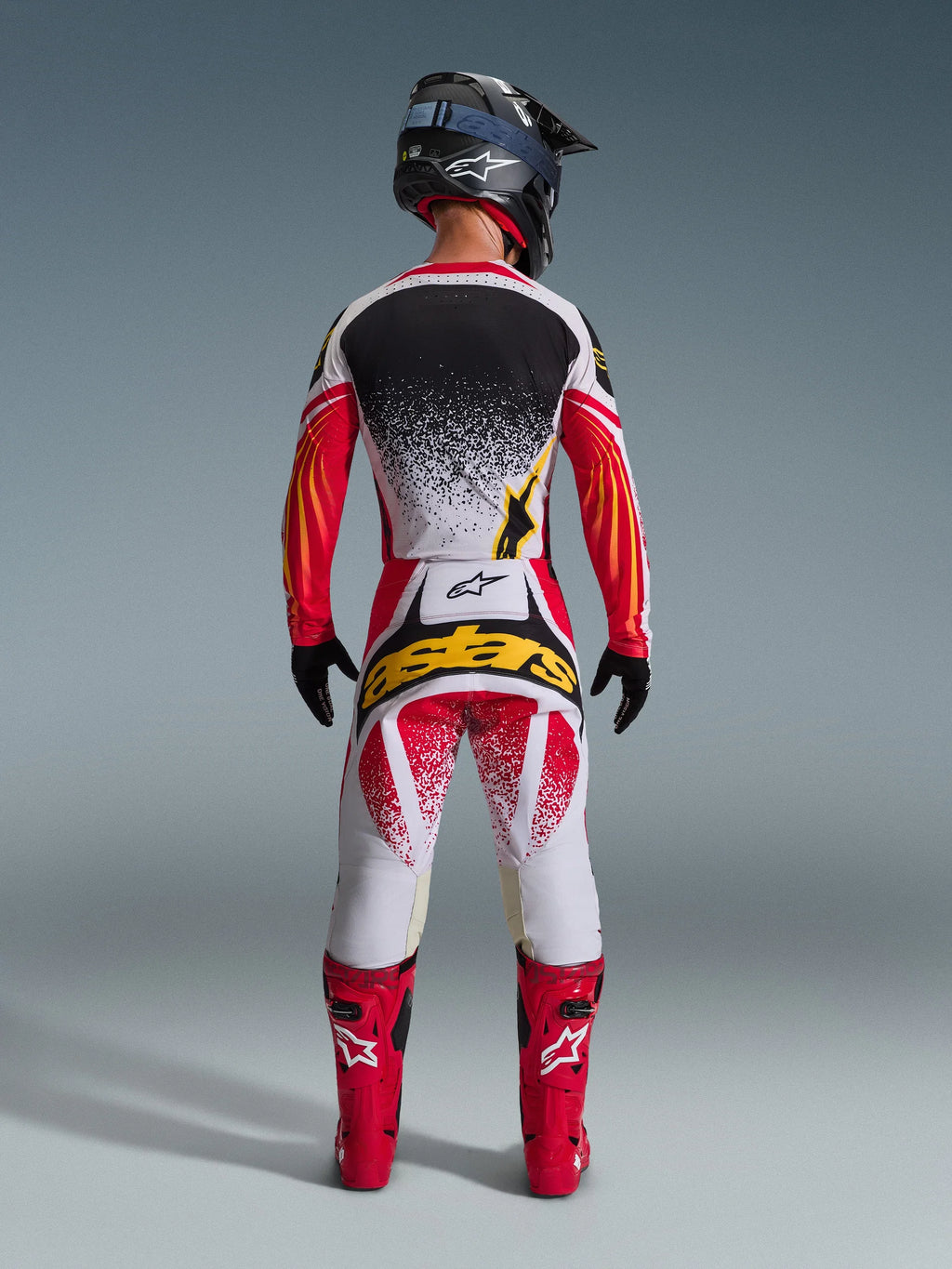 Alpinestars Techstar Nomur Gray/Red/Black Kit