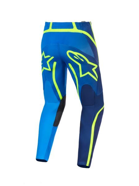 Alpinestars pants Fluid Apex Blue Yellow Fluo
