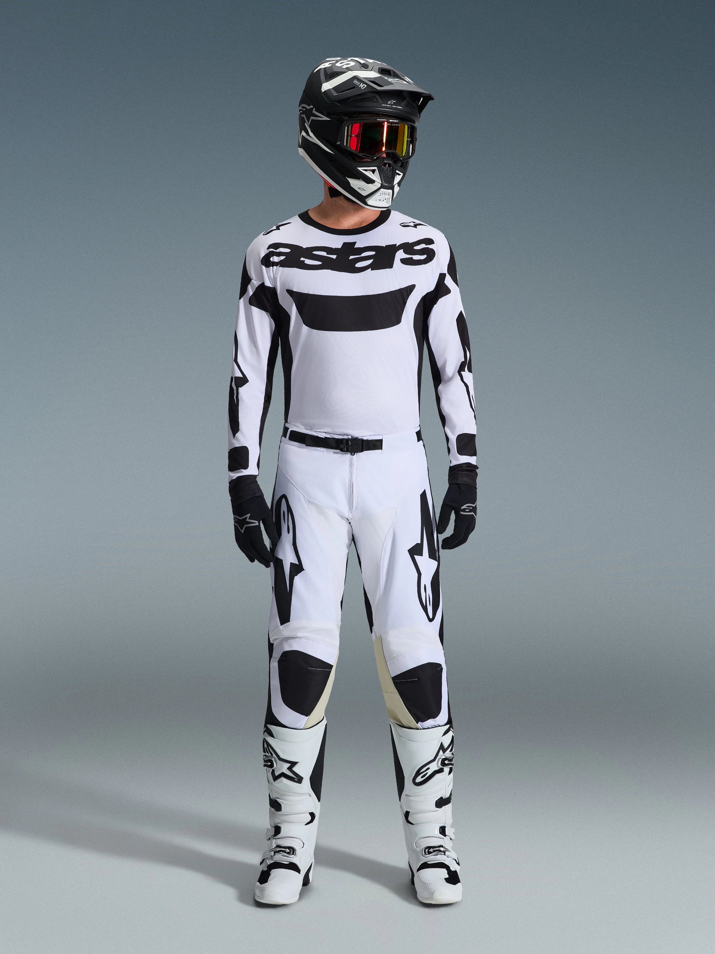 Alpinestars Racer Riway White/Black Kit