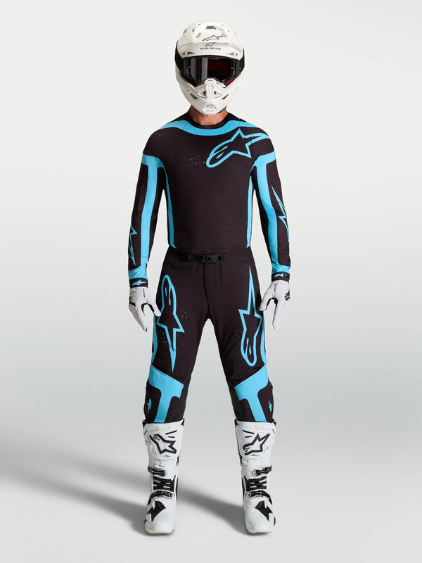 Alpinestars Supertech Vesta Black Turquoise Kit