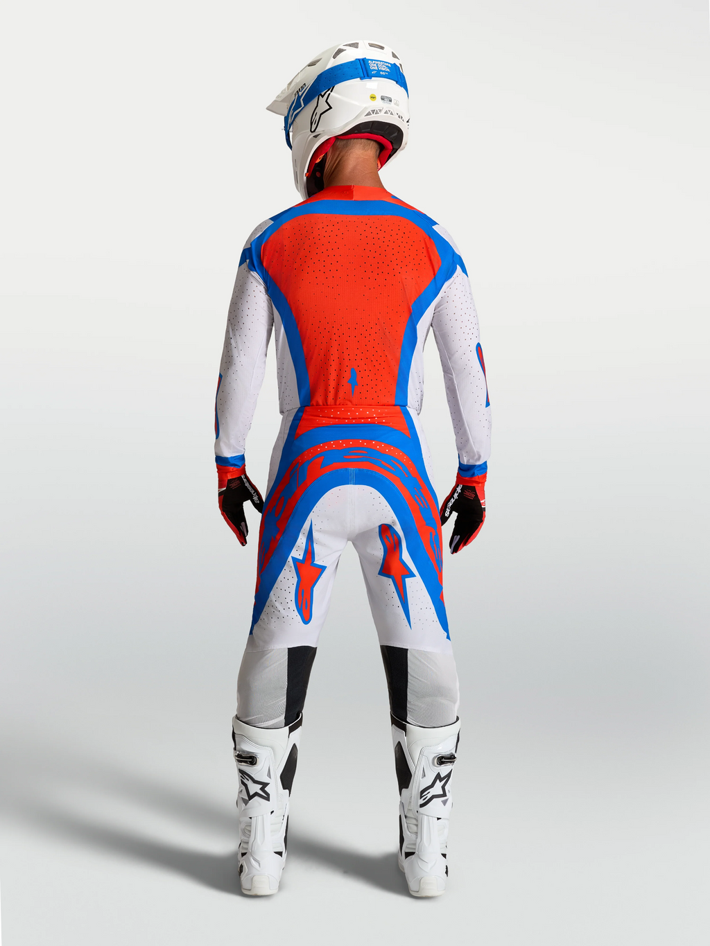 Alpinestars Supertech Vesta Lilac/Red Kit