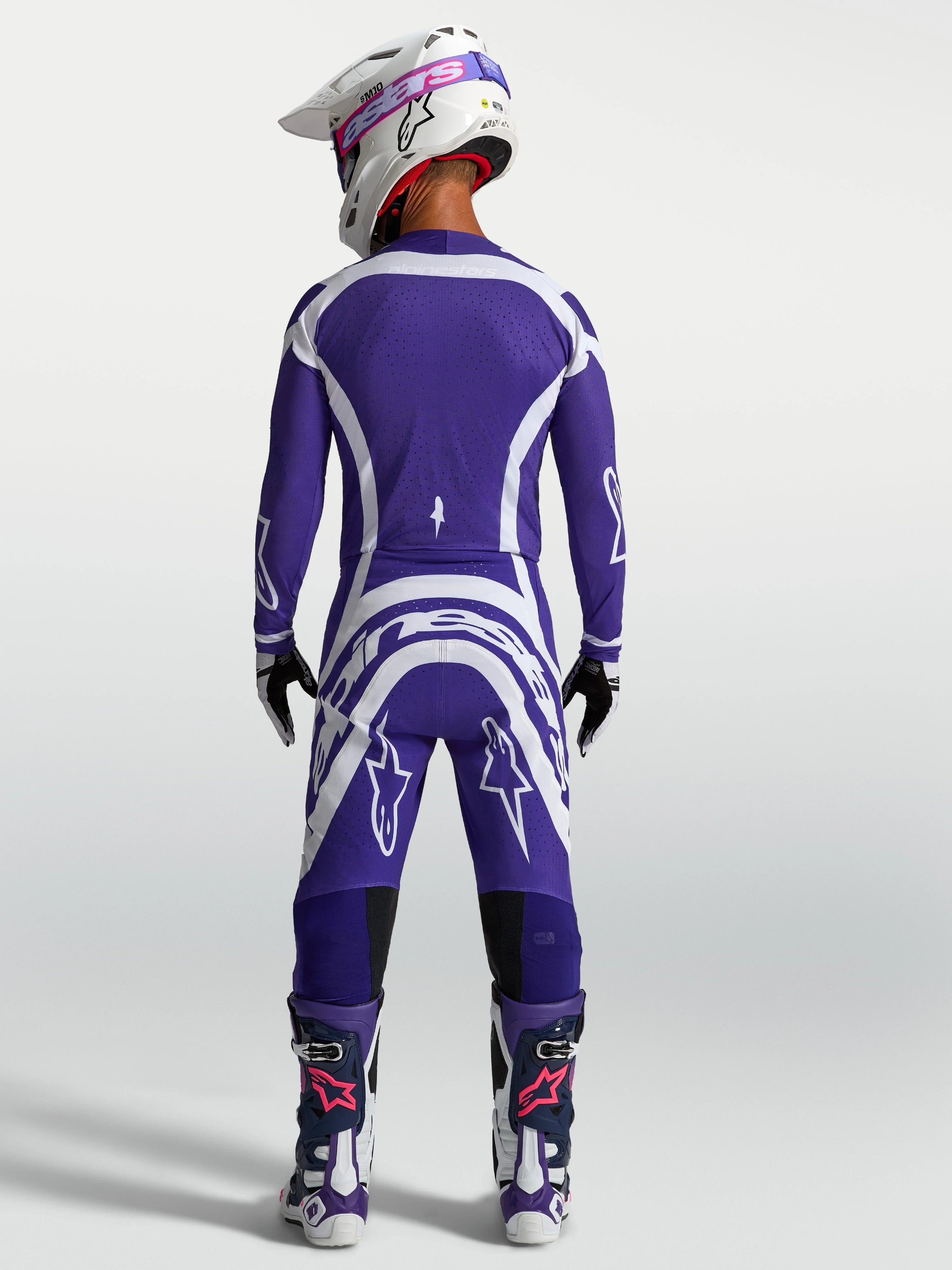 Alpinestars Supertech Vesta Blue/White Kit
