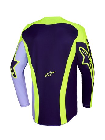 Alpinestars Jersey Racer Portl Purple/Fluo Yellow