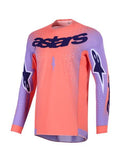 Alpinestars jersey Supertech Scenz Hot Coral Purple