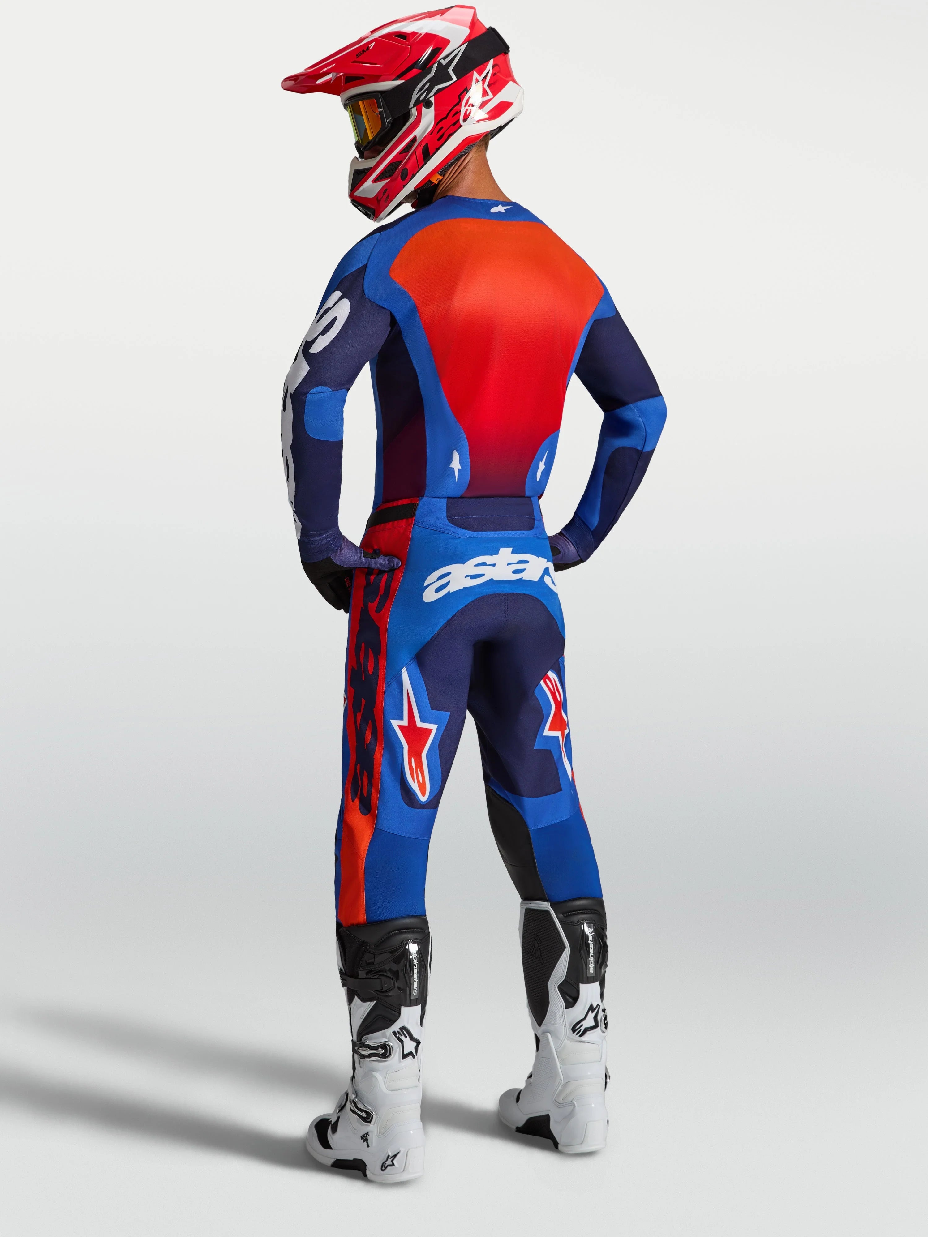 Alpinestars Racer Hunt Blue/Deep Blue/Red Kit