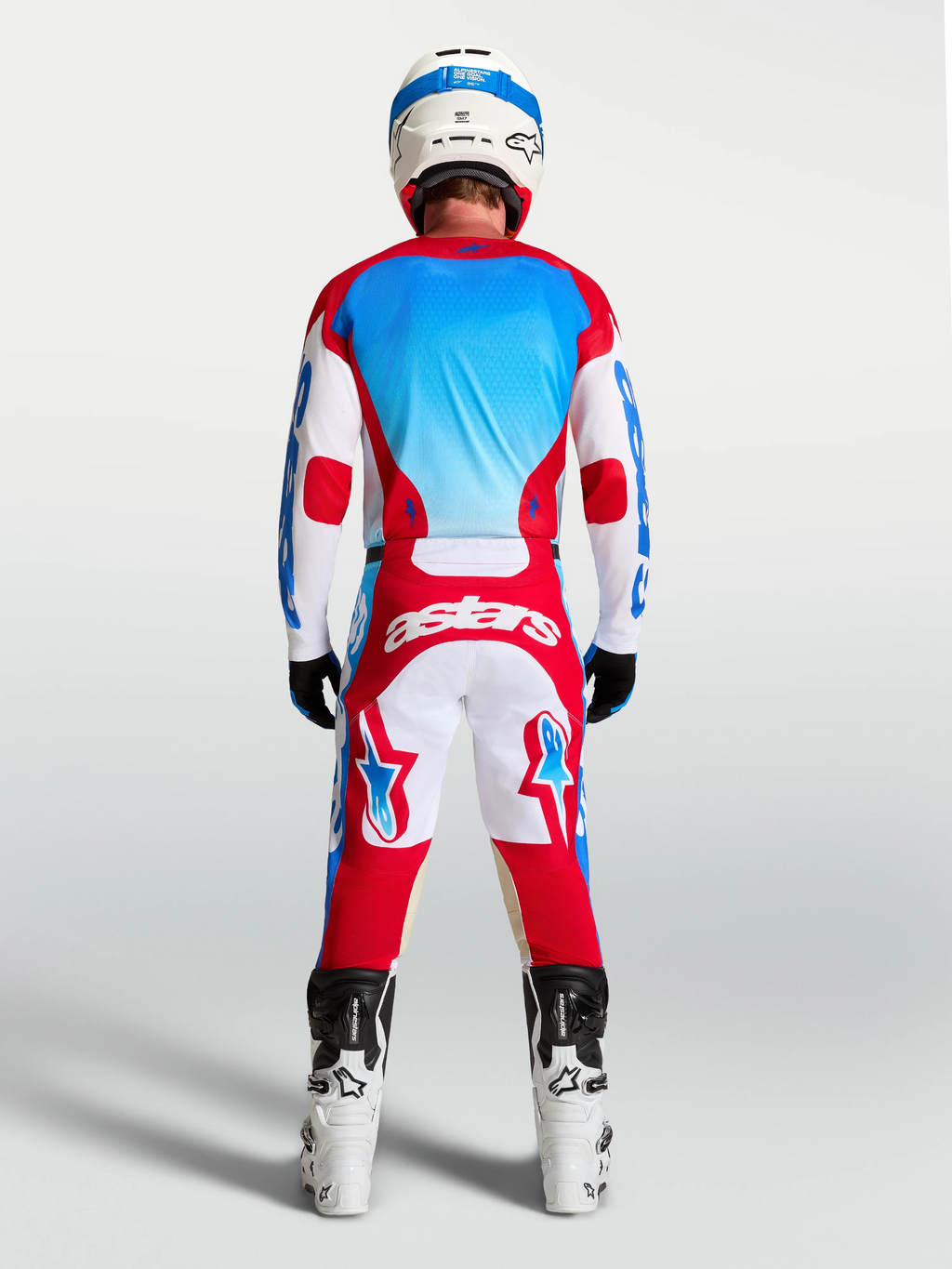 Alpinestars Racer Hunt Röd/UCLA Blue Kit