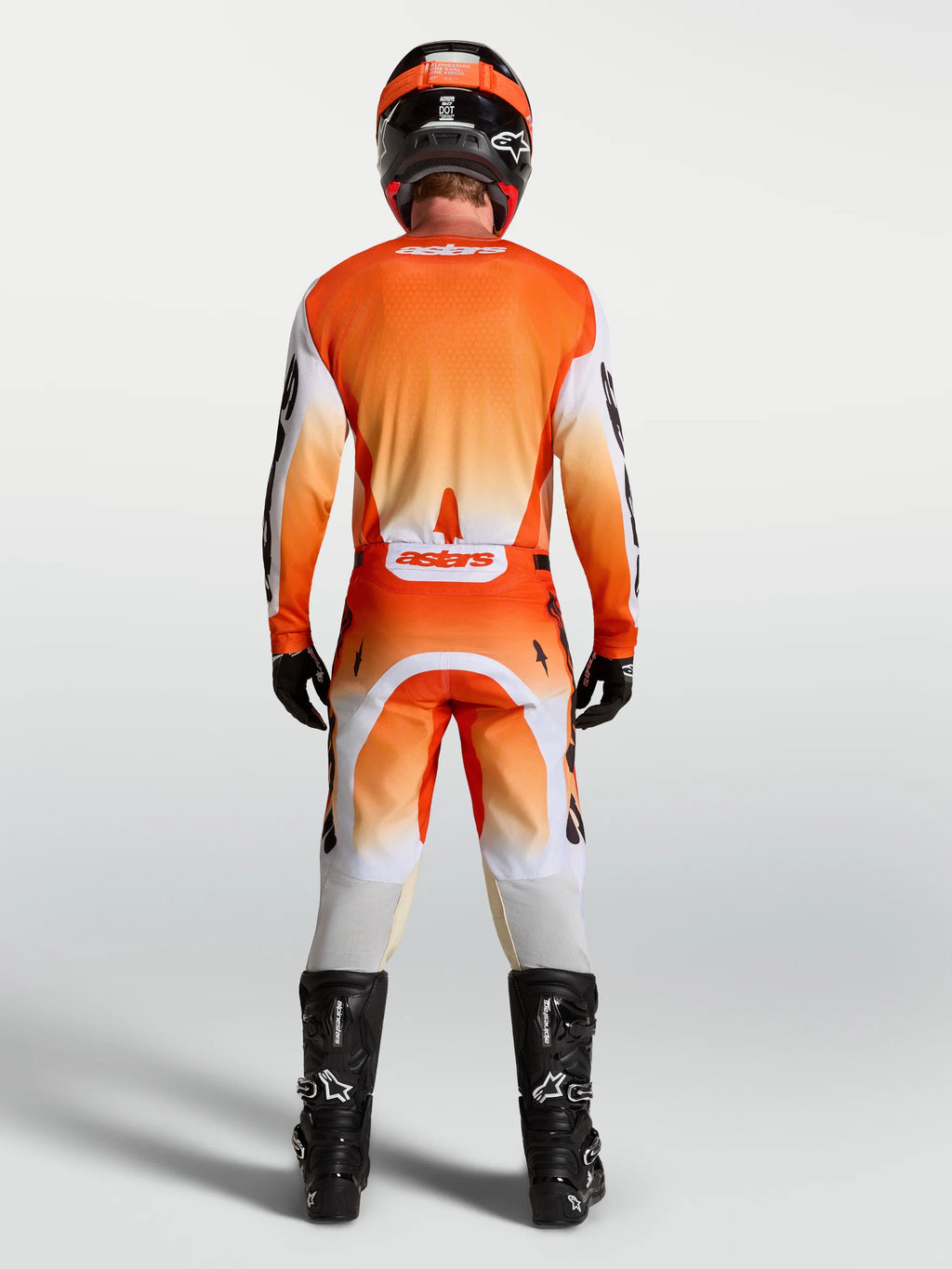Alpinestars Racer Amber Red/Lilac/Black Kit