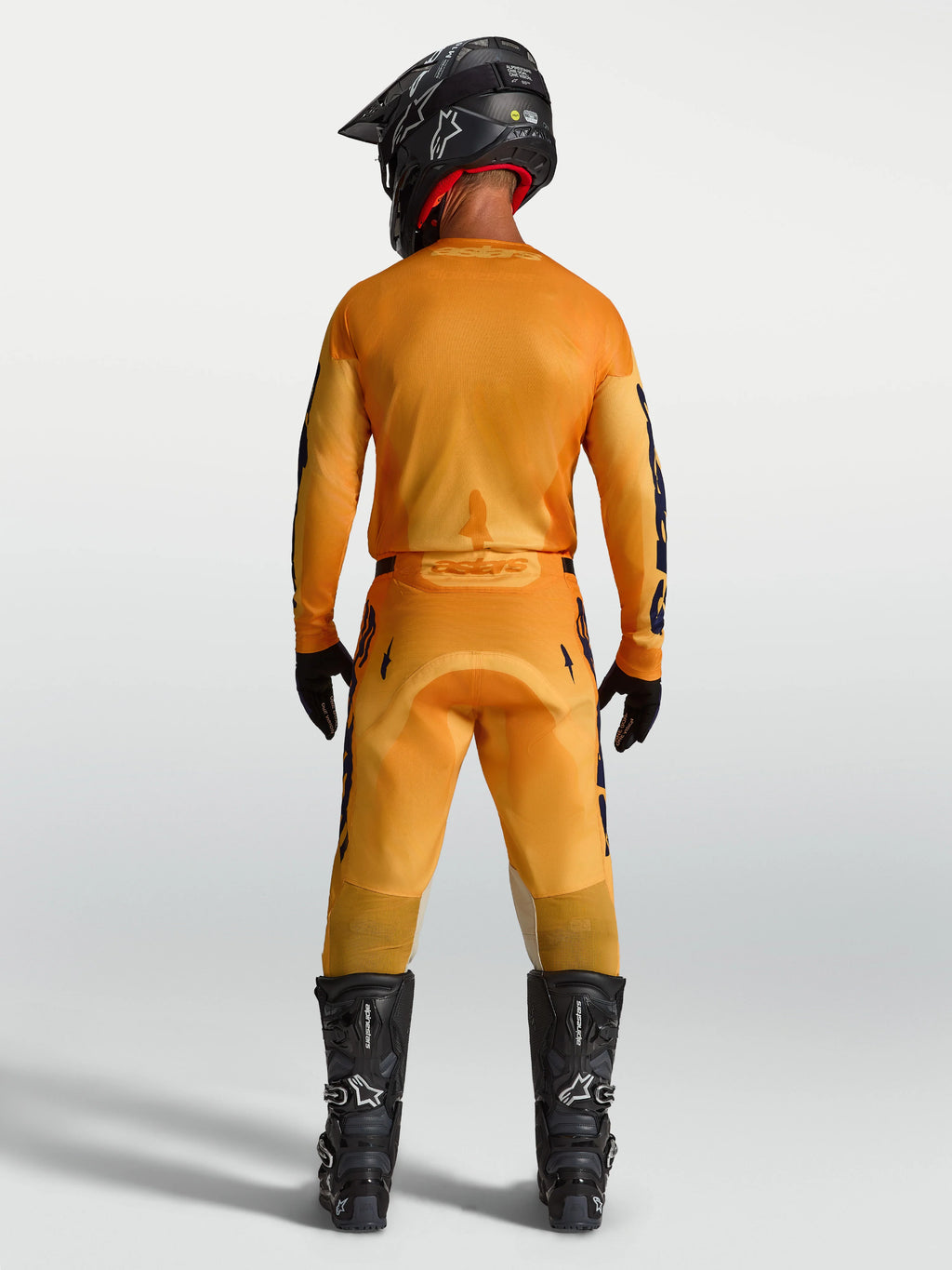 Alpinestars Racer Amber Orange/Gold/Blue Kit