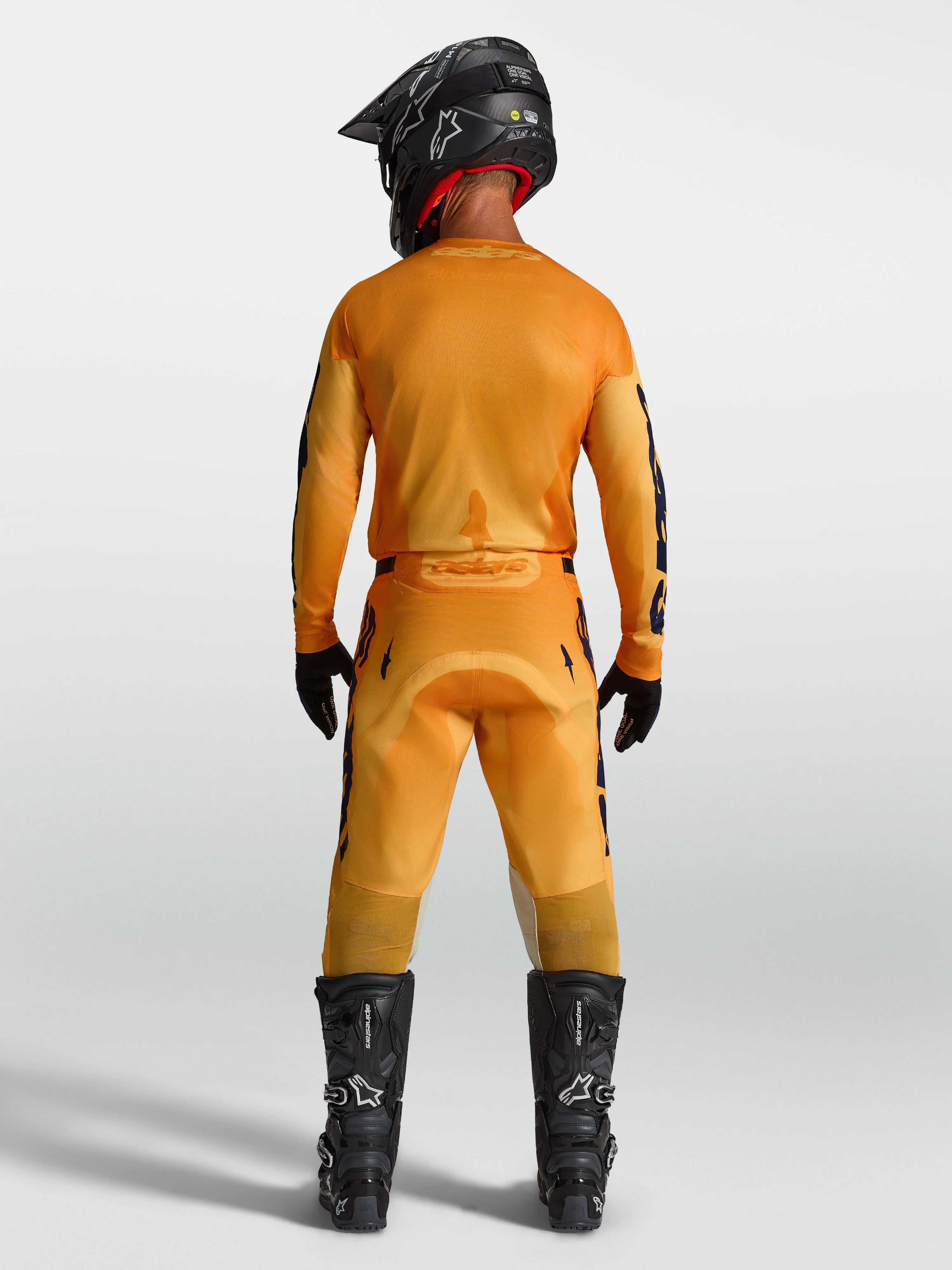 Alpinestars Racer Amber Orange/Gold/Blue Kit