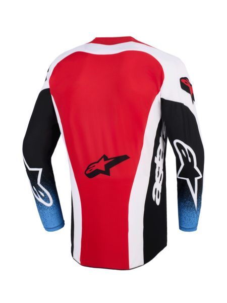 Alpinestars jersey Techstar Knif Black White Red