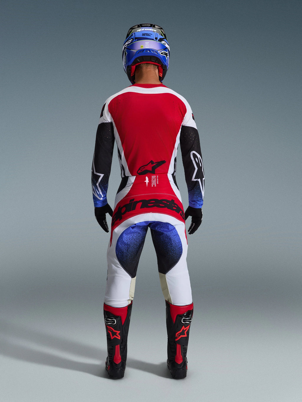 Alpinestars Techstar Knif Black White Red Kit