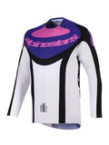 Alpinestars jersey Techstar Knif Black Light Gray Purple