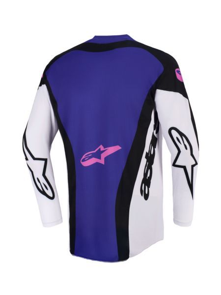 Alpinestars jersey Techstar Knif Black Light Gray Purple