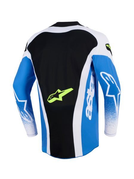 Alpinestars jersey Techstar Knif UCLA Blue Black Yellow Fluo