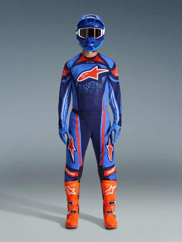 Alpinestars Techstar Nomur Navy/Orange/UCLA Blue Kit