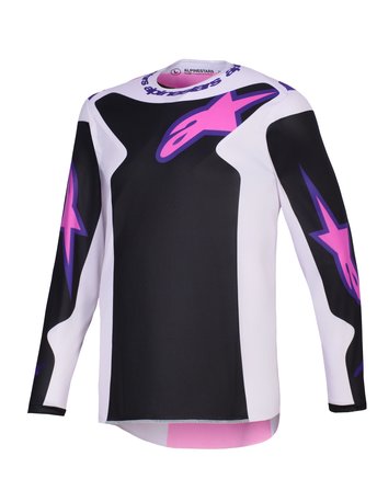 Alpinestars Jersey Fluid Grid Black/Gray/Purple