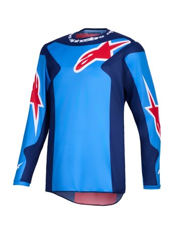 Alpinestars Jersey Fluid Grid Blue/Red
