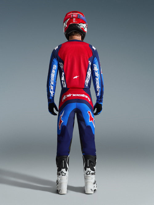 Alpinestars Fluid Grid Blue/Red Kit