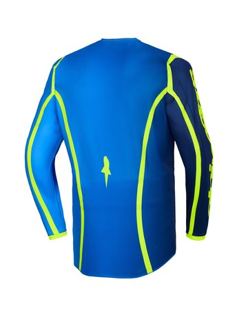 Alpinestars Jersey Fluid Apex Blue/Fluo Yellow