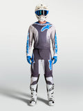 Alpinestars Fluid Drag Gray/Lilac/UCLA Blue Kit