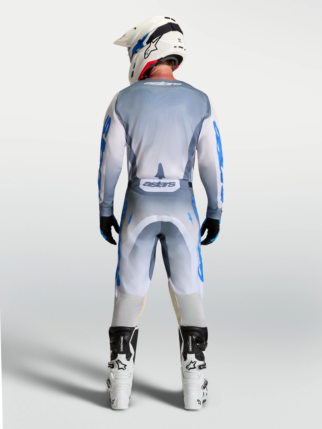 Alpinestars Racer Amber Ash/GrayLilac/UCLA Blue Kit