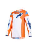 Alpinestars Jersey Youth Fluid Grid Orange/UCLA Blue
