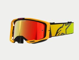 Alpinestars Vision 8 Corp goggle Yellow Pink Red works