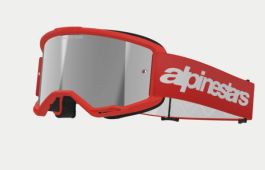 Alpinestars Vison 3 Wormark goggle Red Silver works