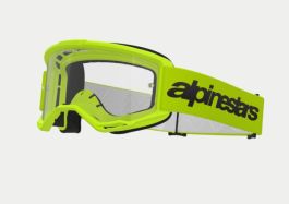 Alpinestars Vison 3 Wormark goggle Yellow Fluo Clear works