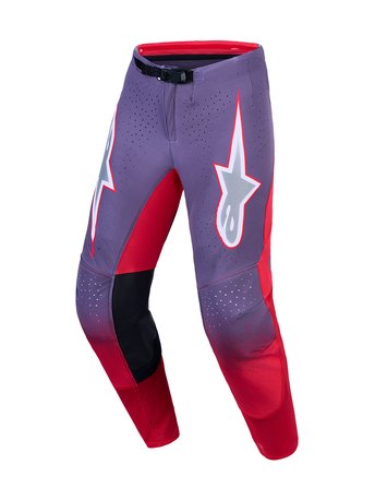 Alpinestars Pants Supertech Hiten AFD Gray/Red Fluo/Lilac