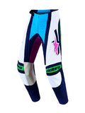 Alpinestars Pants Techstar Maven White/Blue/Green Fluo