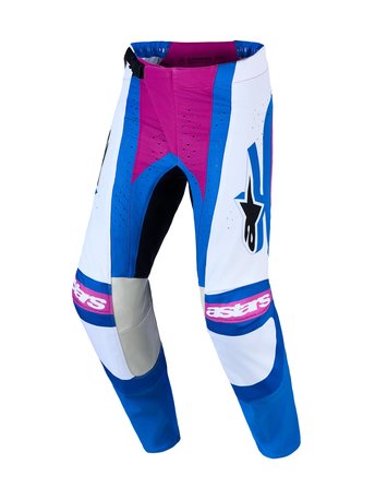 Alpinestars Pants Techstar Maven White/Coral/Blue