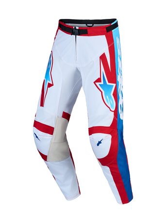 Alpinestars Pants Racer Hunt White/Red/Blue