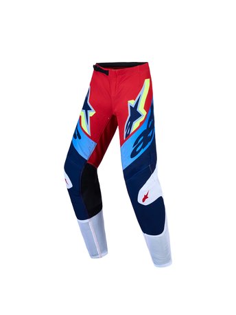 Alpinestars Pants Youth Supertech Dyna Red/white/Navy Blue