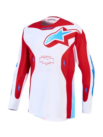 Alpinestars Jersey Racer Hunt Röd/UCLA Blue