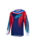Alpinestars Jersey Junior Fluid Drag Blue/Red/White