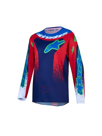Alpinestars Jersey Junior Fluid Drag Blue/Red/White