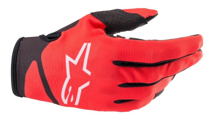 Alpinestars Techstar Gloves Bright Red Black