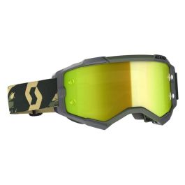 Goggle Scott Fury Camo Kaki San Diego 20 Yellow Chrome Works