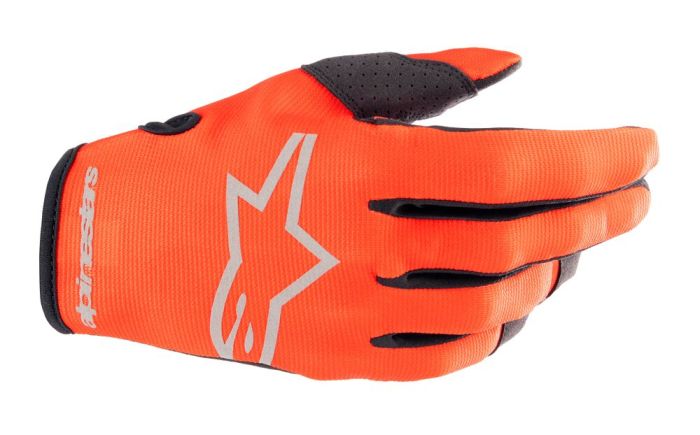 Alpinestars Radar Gloves Hot Orange Black